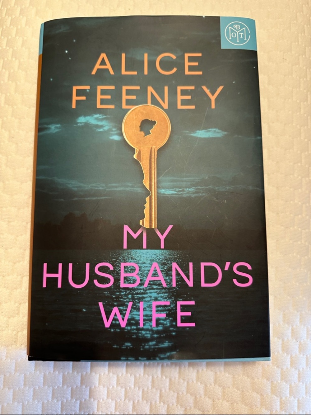 My Husband's Wife – Teal & Pink Paperback Book
